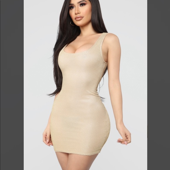 gold mini dress fashion nova